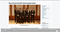 Desktop Screenshot of hoheneberstein.de