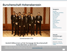 Tablet Screenshot of hoheneberstein.de